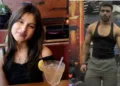 Model Muskan (L) and accused Imran (R)
