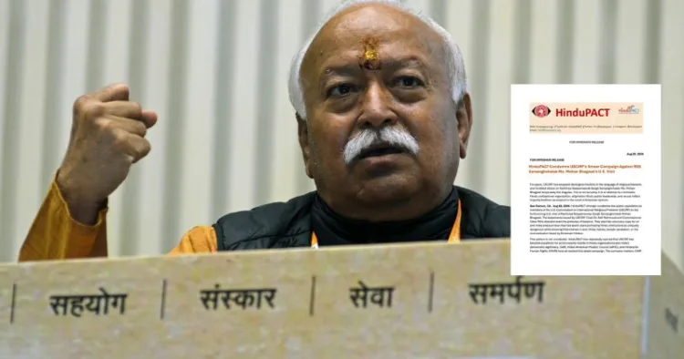 HinduPACT Condemns USCIRF’s Smear Campaign Against RSS Sarsanghchalak Ma. Mohan Bhagwat’s US Visit