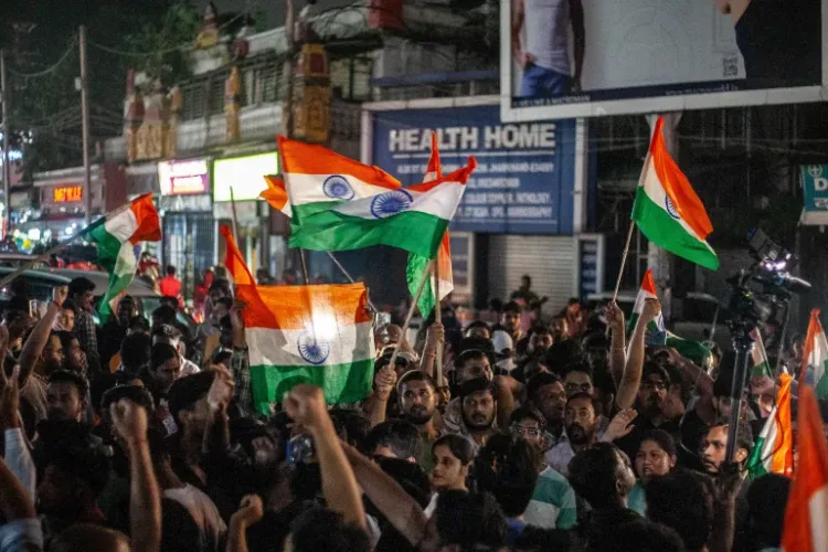 Students protest in Jharkhand
