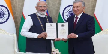 PM Modi conferred highest state honour of Uzbekistan