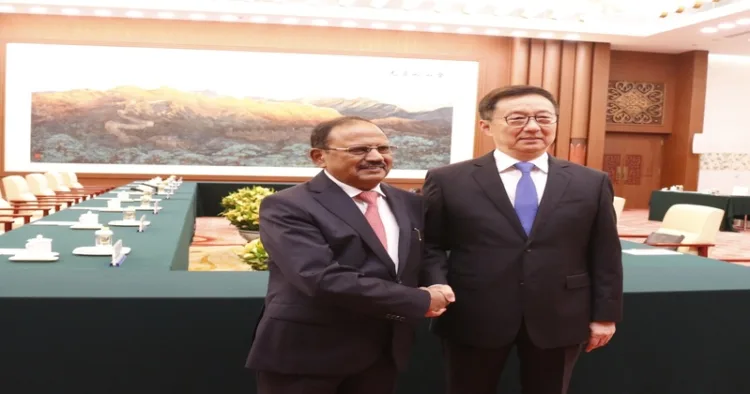 NSA Ajit Doval met Chinese Vice President Han Zheng