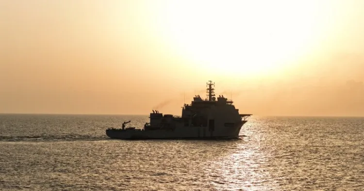 Nipun, the second indigenously designed and constructed Diving Support Vessel (DSV)