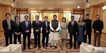 Minister Piyush Goyal in Japan
