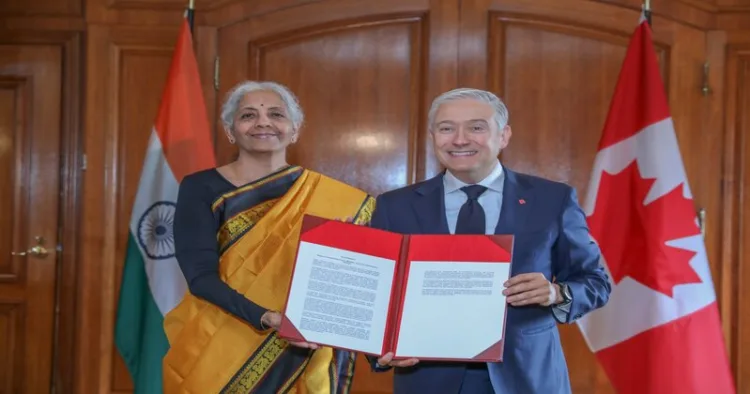 Finance Ministers Nirmala Sitharaman and Francois-Philippe Champagne concluded the inaugural Canada-India Finance Ministers' Economic and Financial Dialogue