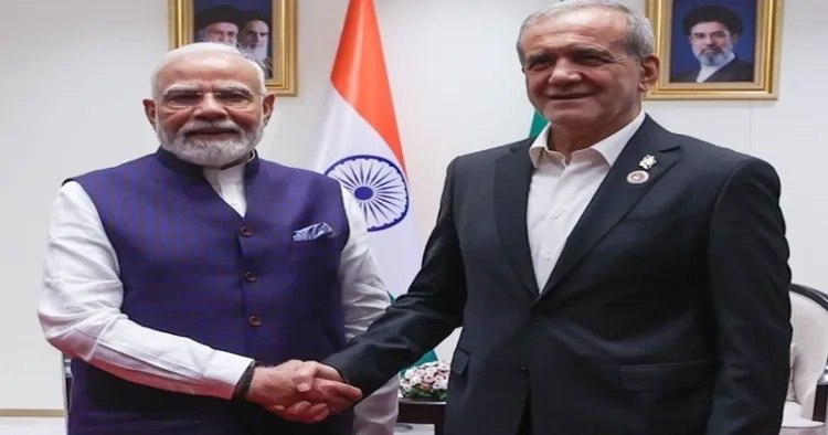 PM Modi held bilateral discussions with Iran President Masoud Pezeshkian on the sidelines of the SCO Summit