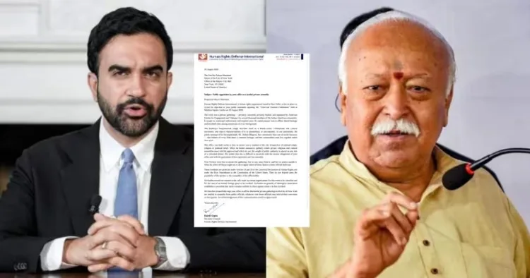 New Delhi-Based Rights Group Objects to Mamdani’s Stand on Bhagwat’s New York Event