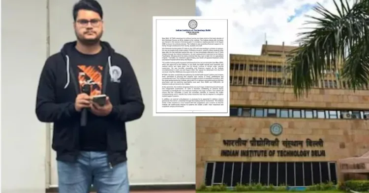 IIT Delhi Student Suicide: Administration Offered Semester Withdrawal, Treatment Support Before Tragedy