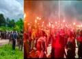Naga groups recieve bodies of deceased naga civilians