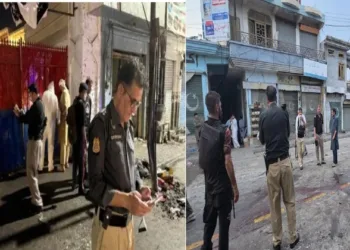 Site of Suicide bombing attack in which 14 people were killed in in Swat district of Khyber Pakhtunkhwa province in Pakistan