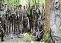 Security forces seize arms and ammunitions of the Maoists from Sukma Forests