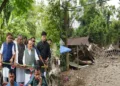 Union Minister JP Nadda, Himanta Visit Ravaged Sivasagar Village; Centre Promises Full Relief Support