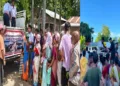 RSS Karyakartas carry our relief work in flood-hit Assam