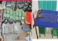 Arms recovered during the anti-Maoist operation