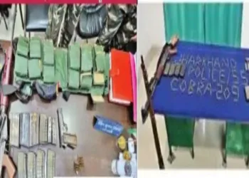 Arms recovered during the anti-Maoist operation