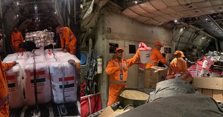The 4th IAF C-130 flight carrying 11 tonnes of assistance is airborne, with tunnel search-and-rescue experts, forensic teams, relief supplies and technical equipment.