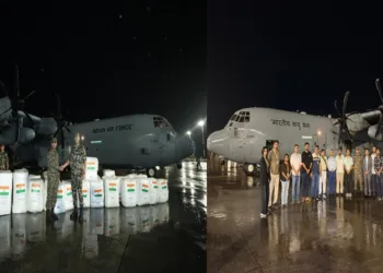 India airlifts 4th tranche of relief aid to Nepal along with a forensic team