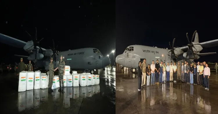 India airlifts 4th tranche of relief aid to Nepal along with a forensic team