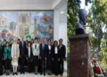 PM Modi visits Gandhi Centre in Tashkent & interacts with students; Pays homage to Lal bahadur Shastri