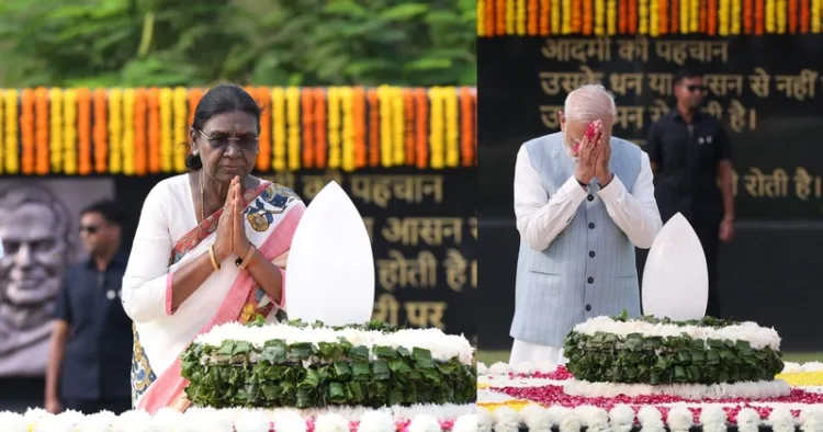 President Murmu, PM Modi & other leaders pay homage to Atal Bihari Vajpayee