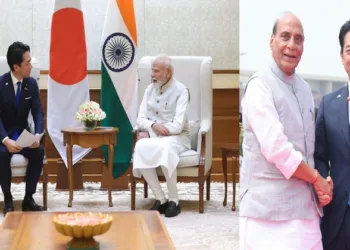 Japanese Defence Minister Shinjiro Koizumi holds bilateral talks with PM Modi and Defence Minister Rajnath Singh