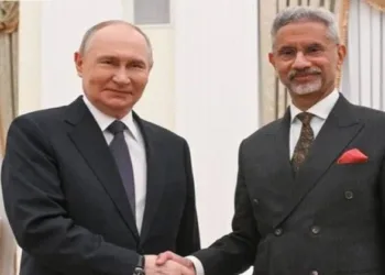 Russian President Vladimir Putin and External Affairs Minister Dr. S. Jaishankar