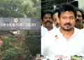 DMK MLA Udhayanidhi Stalin (Right side)