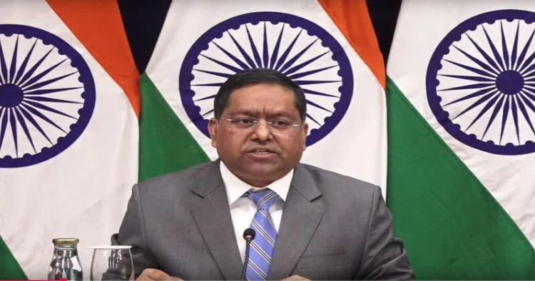 MEA Spokesperson Randhir Jaiswal slams Pakistan