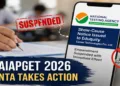 AIAPGET 2026 Disrupted in Jaipur; NTA Issues Notice to Eduquity (This image is generated by AI)