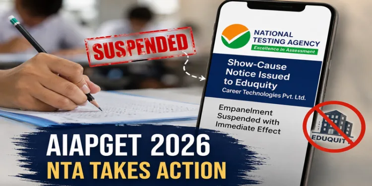 AIAPGET 2026 Disrupted in Jaipur; NTA Issues Notice to Eduquity (This image is generated by AI)