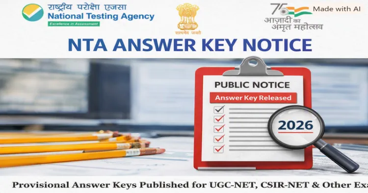 UG Net Provisional Answer Key 2026 (This is an AI generated image)