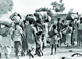 During Partition, a large number of Hindus from East Pakistan were driven away from their homes and settle down in Assam