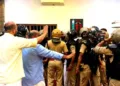 Keralam Police in mosque