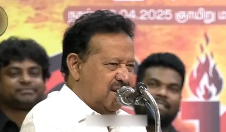 Former DMK Minister Ponmudi
