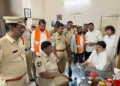 BJP Telangana state president N Ramachander Rao under house on August 27, 2016