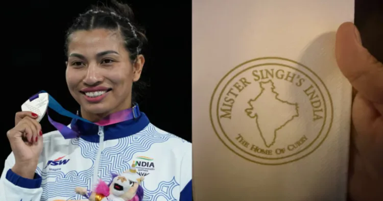 Boxer Lovlina protests against incorrect India map at a Glasgow restaurant