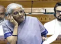 Finance Minister Nirmala Sitharaman