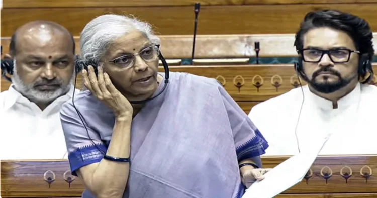 Finance Minister Nirmala Sitharaman