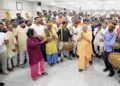 Nomadic tribes performance for thanksgiving UP CM Yogi Adityanath