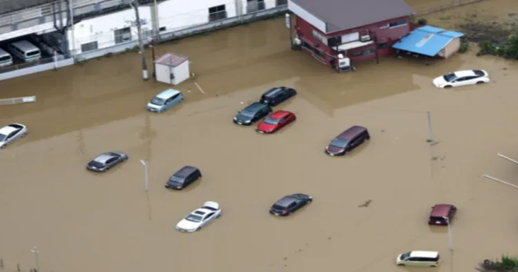 Deadly rainfall in Japan; Atleast 4 killed