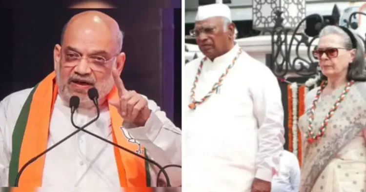 Home Minister Amit Shah slams Congress decision on Vande Mataram as anti-constitutional