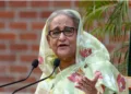 Former Bangladesh PM Sheikh Hasina