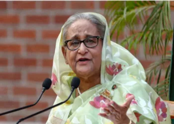 Former Bangladesh PM Sheikh Hasina