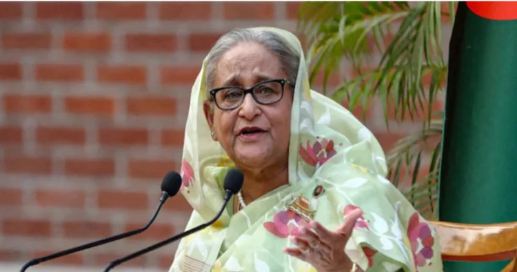 Former Bangladesh PM Sheikh Hasina