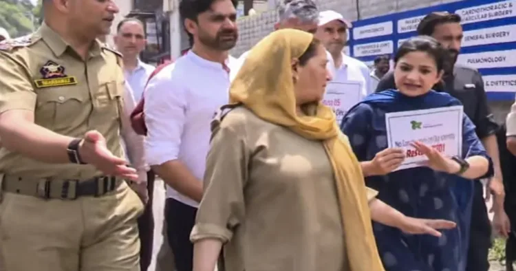 Iltija Mufti faces FIR over assault on police personnel