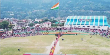 J-K’s Doda Unfurls 100-Ft Tricolour on Independence Day