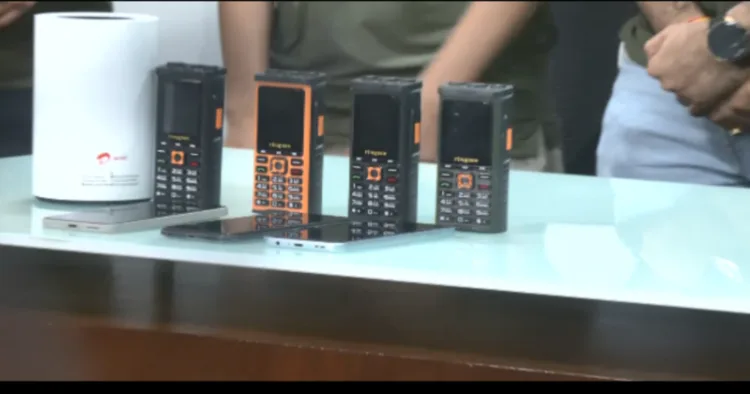 Devices capable of operating four SIM cards recovered by Ahmedabad Police
