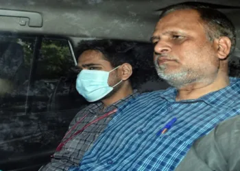 Former minister and AAP leader Satyendar Jain, in Delhi Jal Board STP tender case