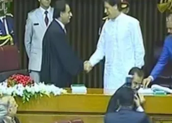 Imran, Bilawal shake hands as Parliament members take oath (File Image)