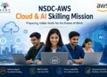 Empowering Indian youth with Cloud and AI skills, building a future-ready workforce for the digital economy (This image is generated by AI)