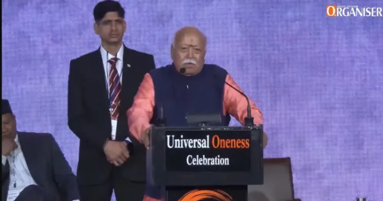 RSS Sarsanghchalak Dr Mohan Bhagwat